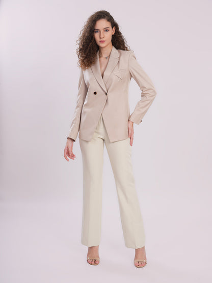 Creamy Blazer Being Flawless