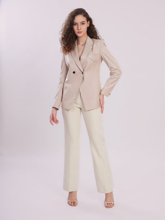 Creamy Blazer Being Flawless