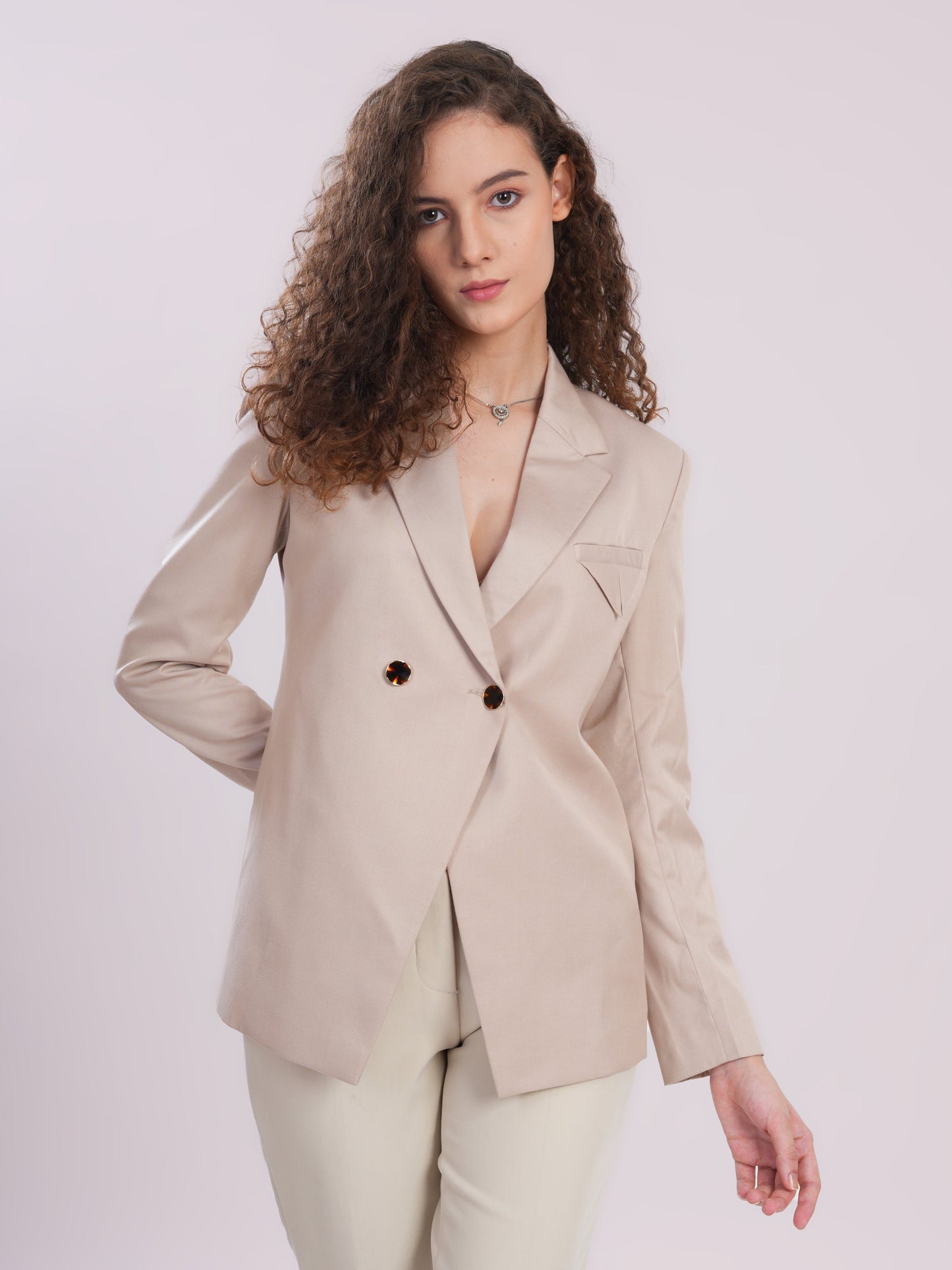 Creamy Blazer Being Flawless