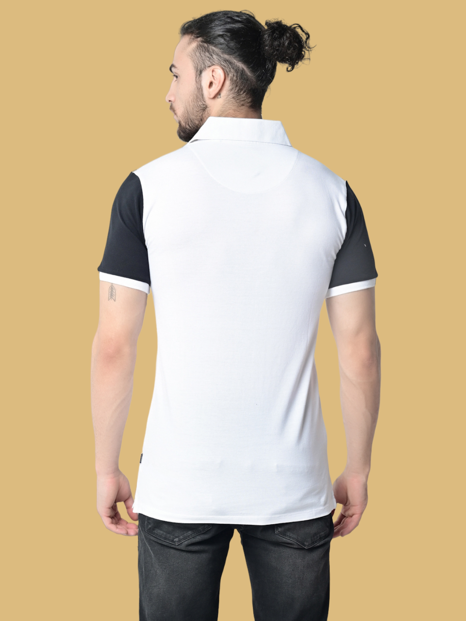 Flawless Men Organic Swag Chess Polo T-Shirt Being Flawless