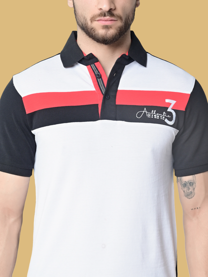Flawless Organic Sociable Men Polo T-Shirt Being Flawless