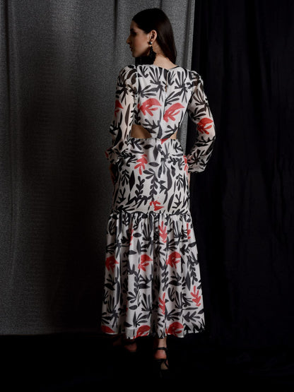 Flawless Women Elegant and Stylish Cut-Out Dress | CATHRINE Being Flawless