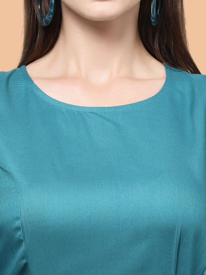 Flawless Women Teal Drag Dress | PRETTY LADY Being Flawless