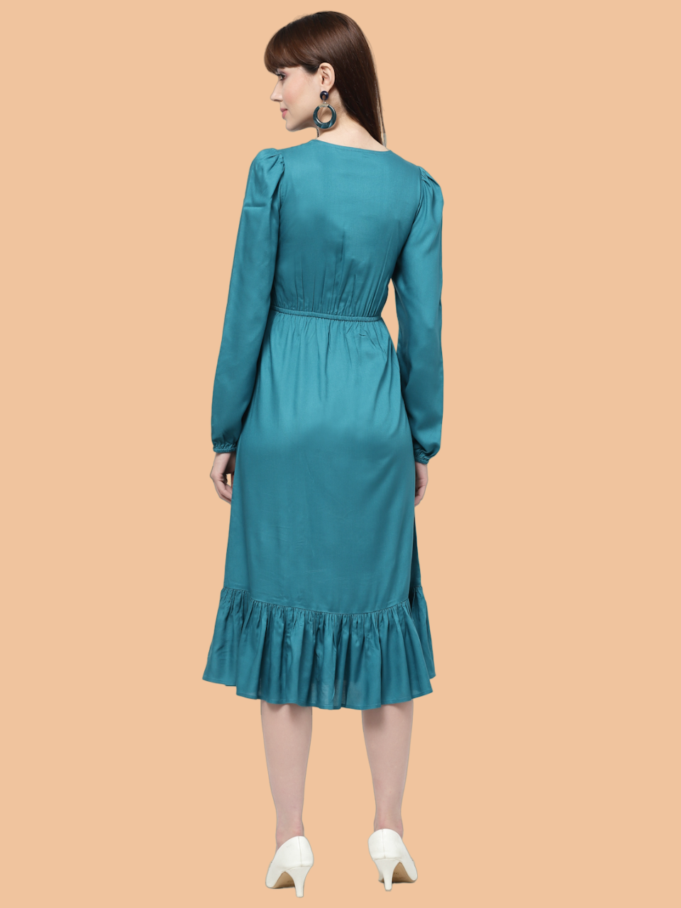 Flawless Women Teal Drag Dress | PRETTY LADY Being Flawless