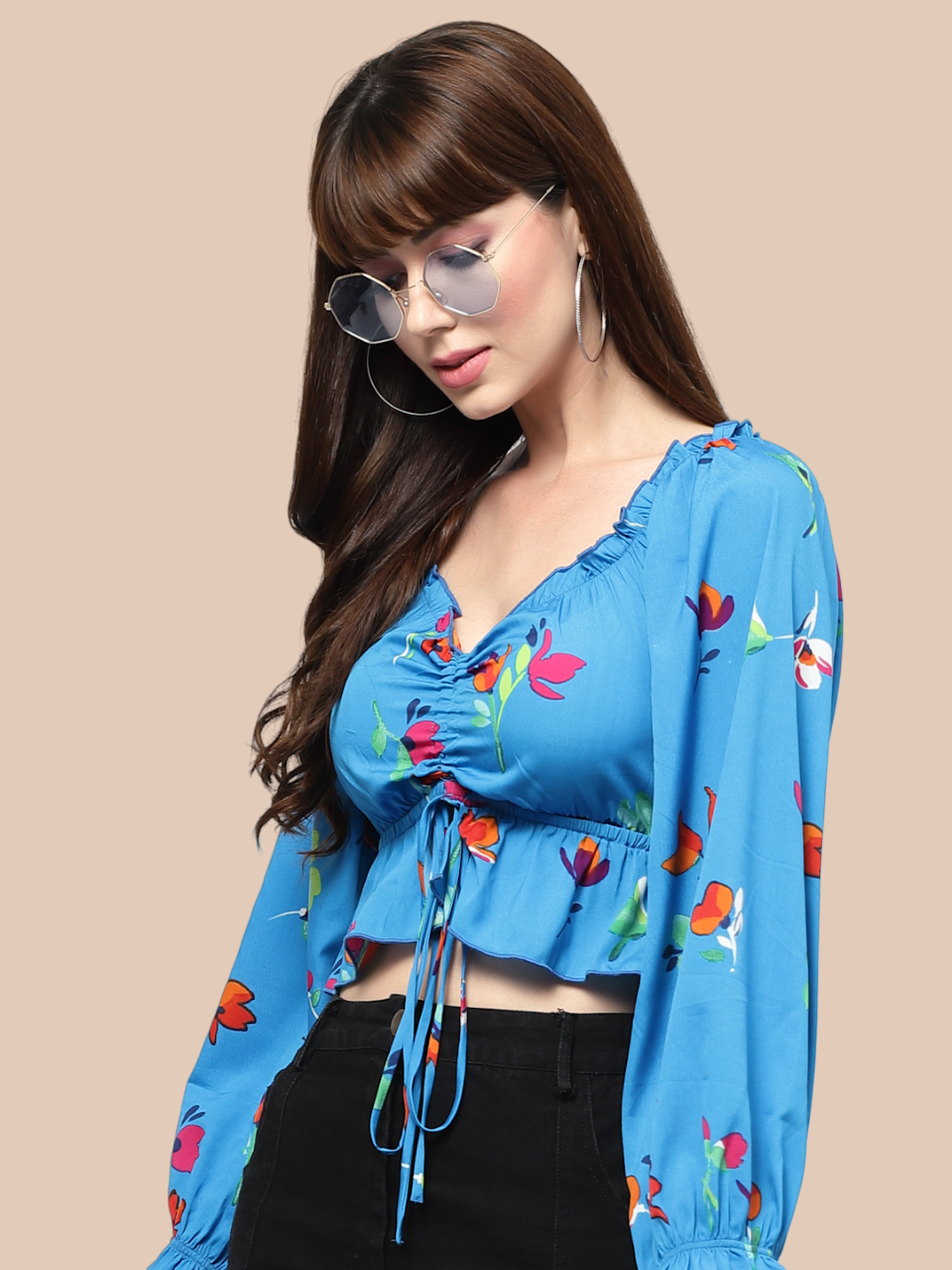 Flawless Women Printed Crop Top | FIFI Being Flawless
