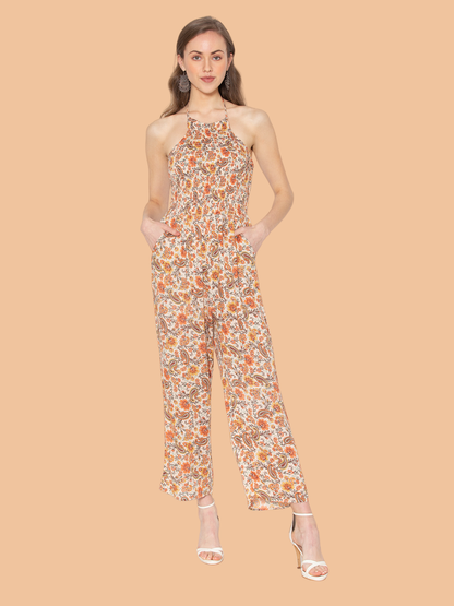Flawless Women Printed Beachy Jumpsuit Being Flawless