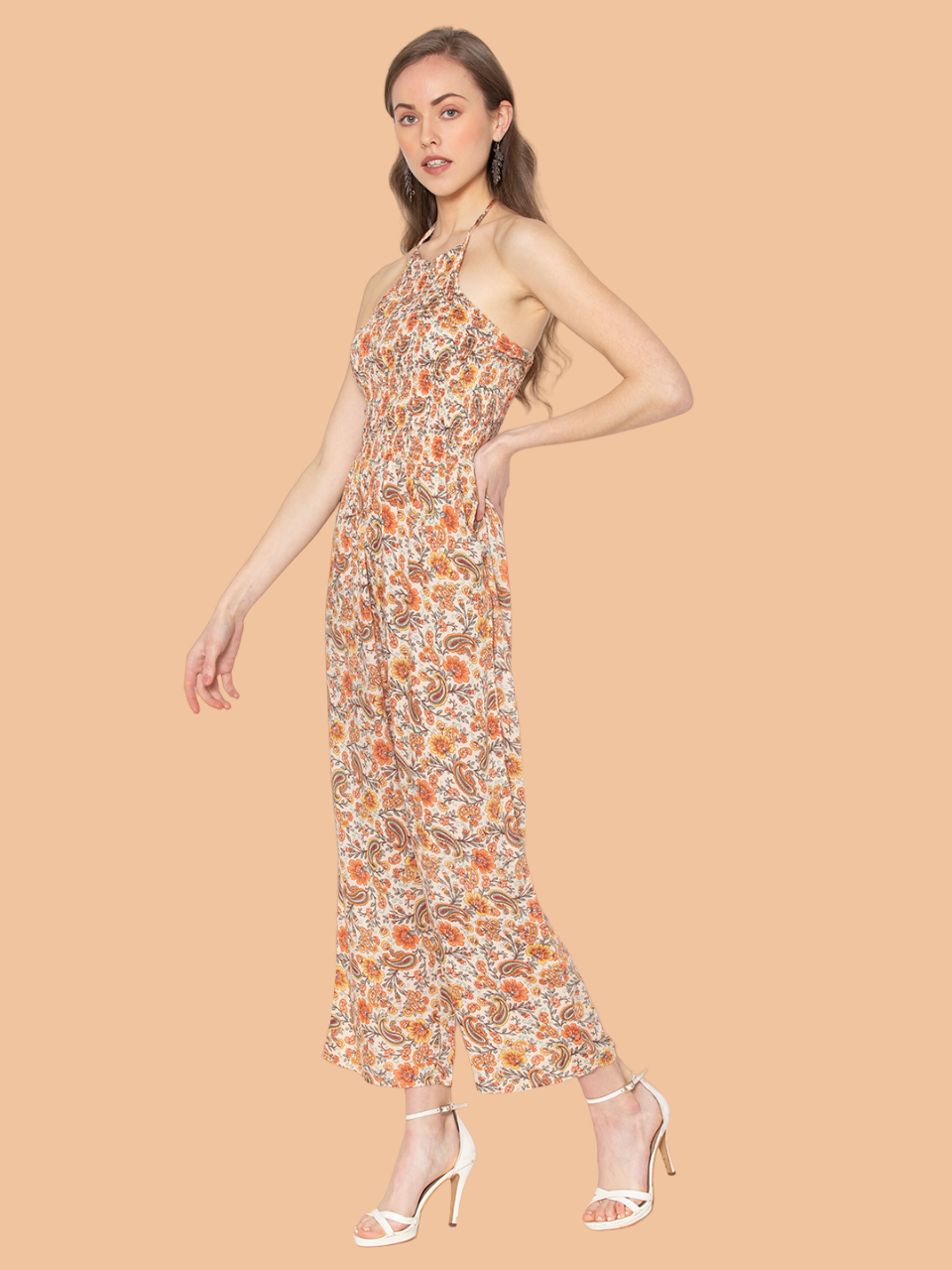 Flawless Women Printed Beachy Jumpsuit Being Flawless