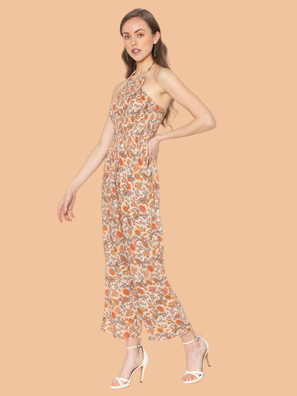 Flawless Women Printed Beachy Jumpsuit Being Flawless