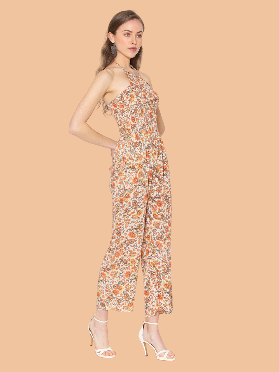 Flawless Women Printed Beachy Jumpsuit Being Flawless