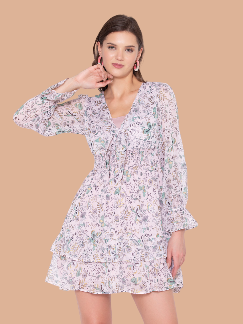 Flawless Women Fit And Flare Mini Dress | BUTTERFLY Being Flawless