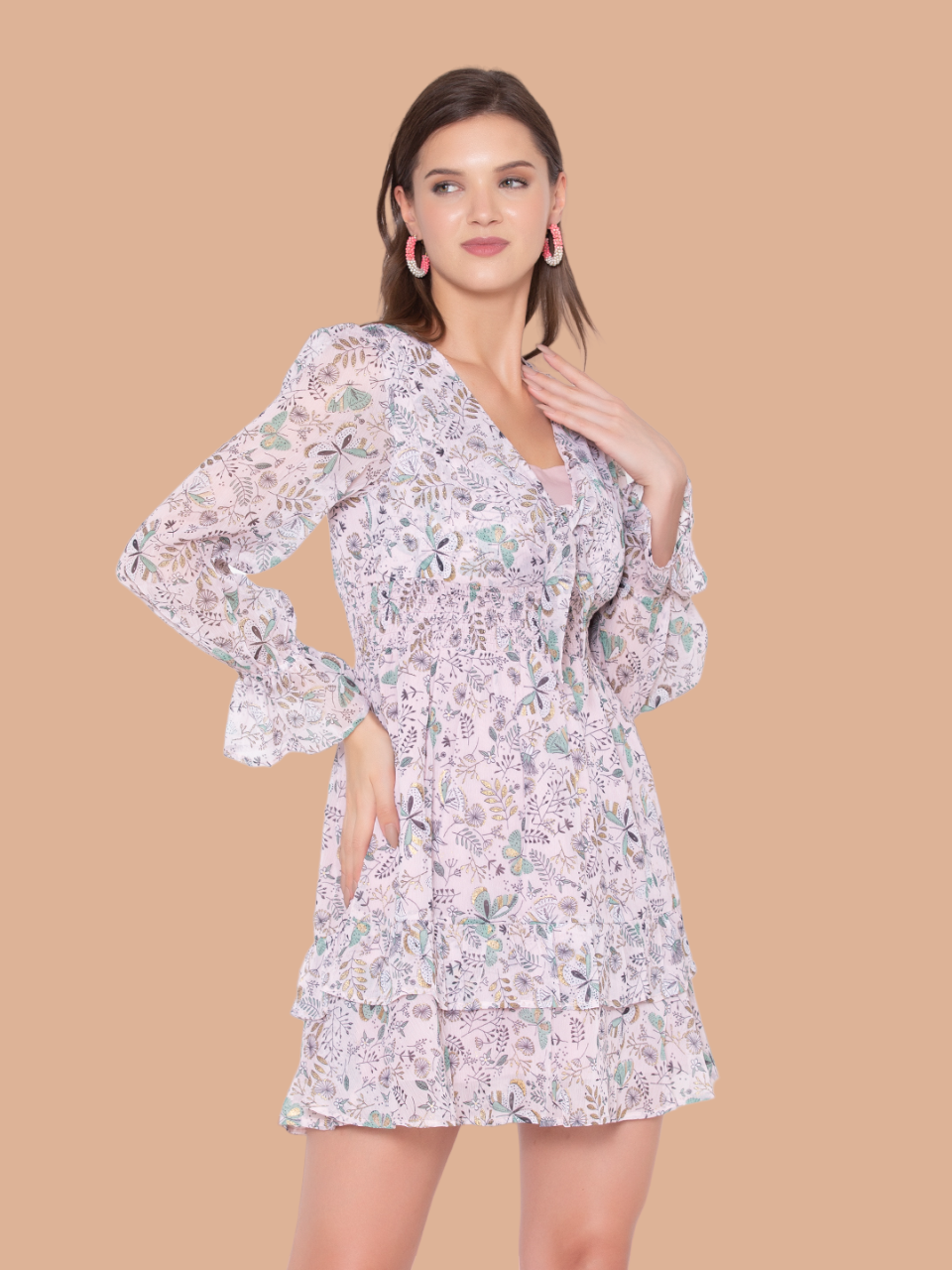 Flawless Women Fit And Flare Mini Dress | BUTTERFLY Being Flawless