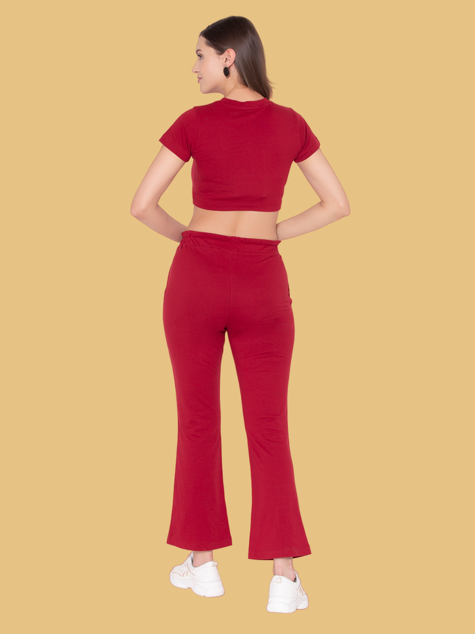 Flawless Women Maroon Top & Pant Co-Ord | CALLA Being Flawless