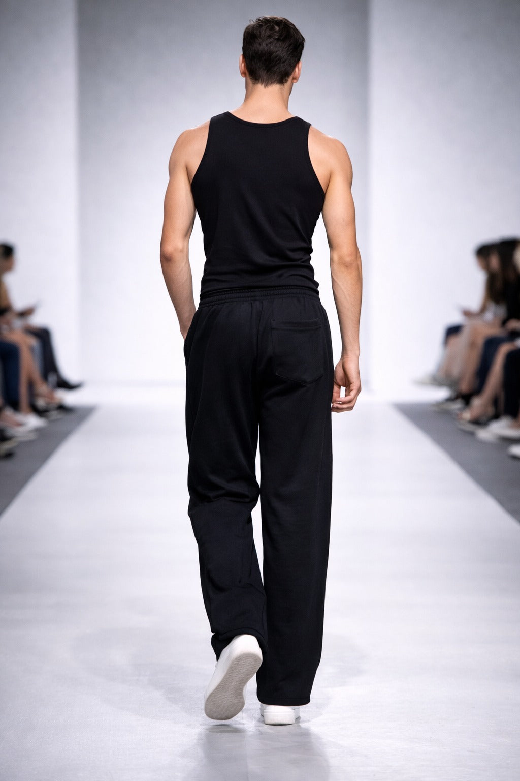 Flawless Black Straight trousers 3