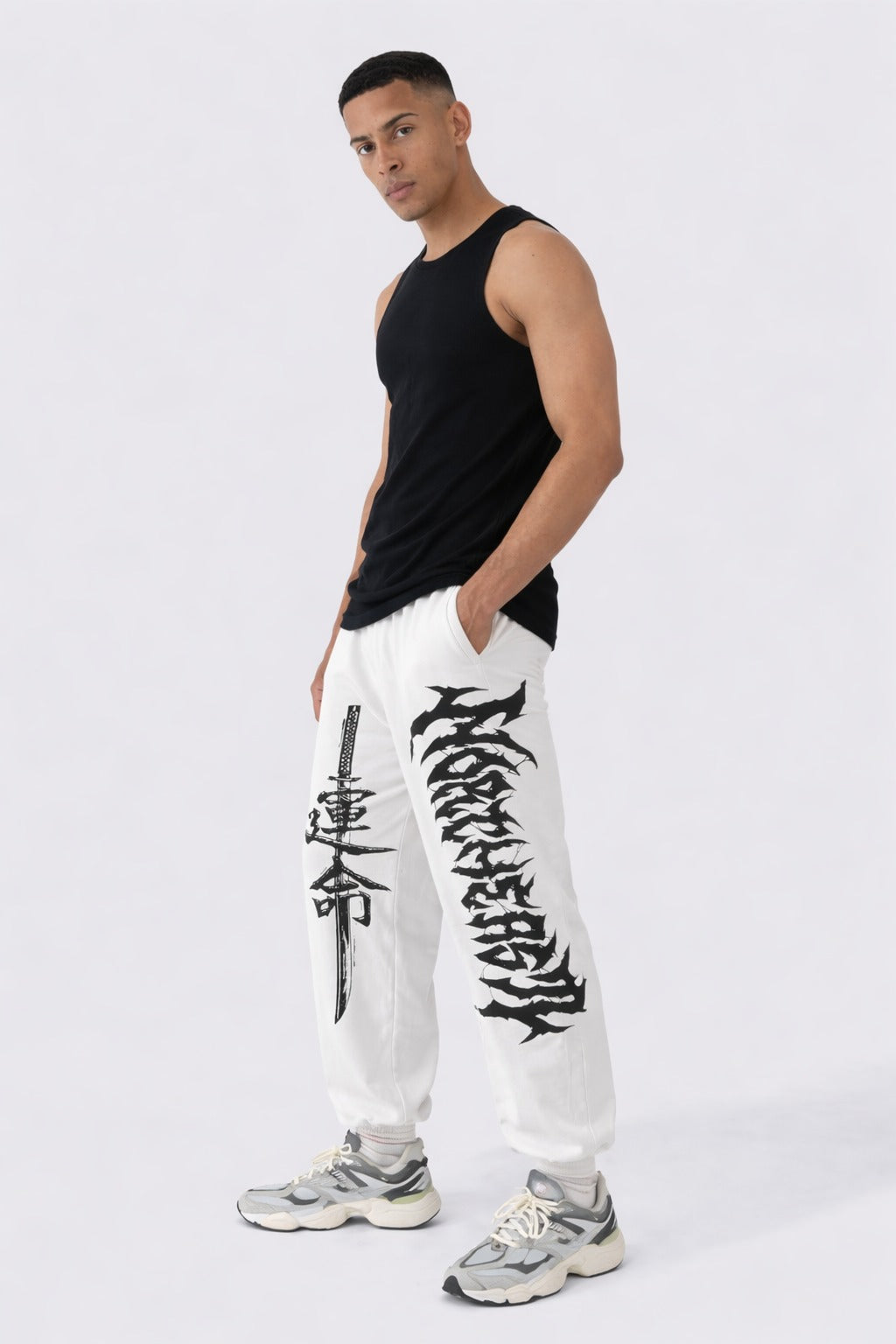 Flawless White Straight trousers 7