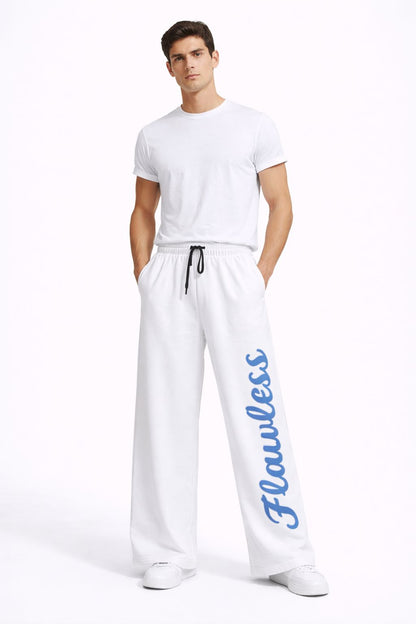 Flawless White Straight trousers 5