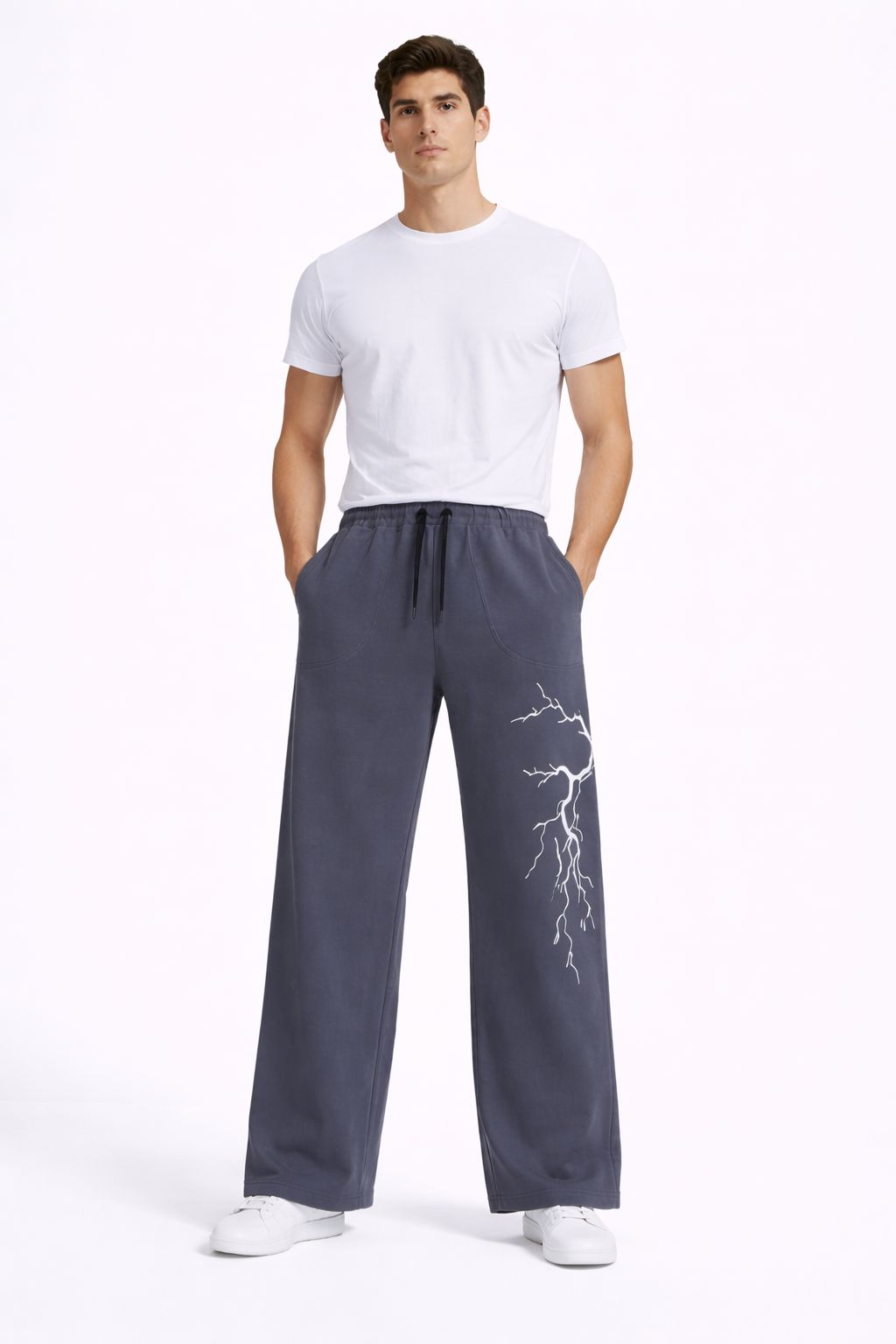 Flawless Grey Straight trousers 10