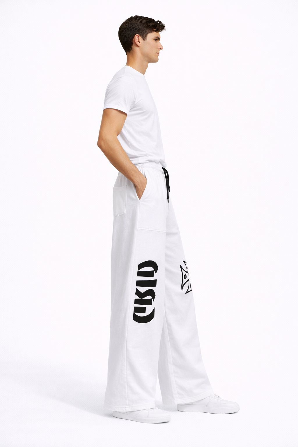 Flawless White Straight trousers 6