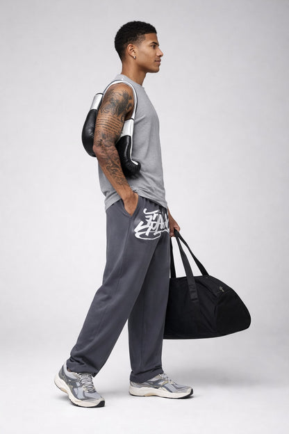 Flawless Grey Straight trousers 9