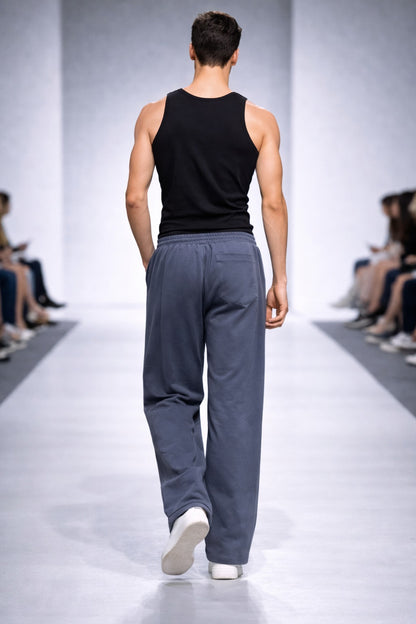 Flawless Grey Straight trousers 8