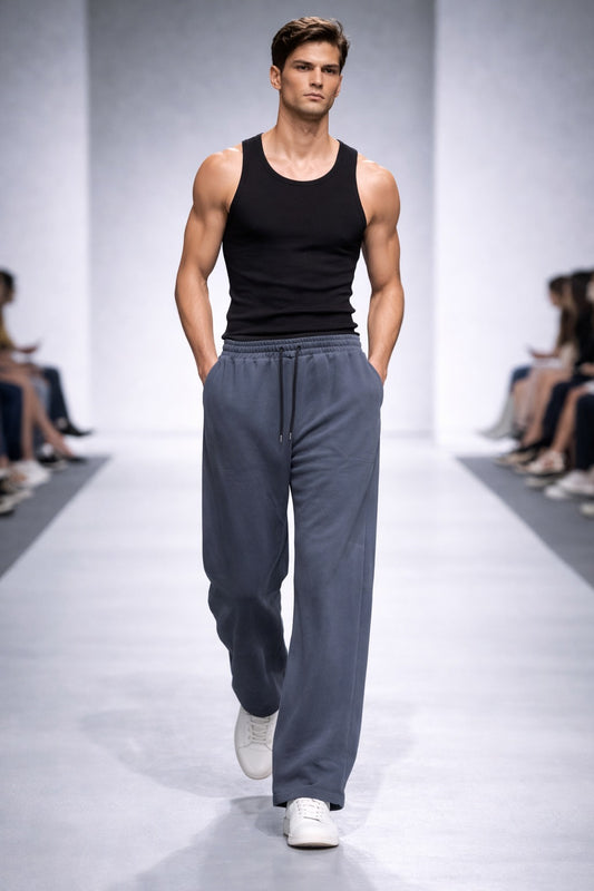 Flawless Grey Straight trousers 8