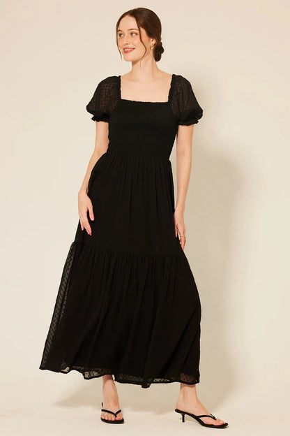 La black  Dress Being Flawless